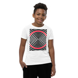 Kid's Stripes T-Shirt - The Skee Ball - Zebra High Contrast Apparel and Clothing for Parents and Kids